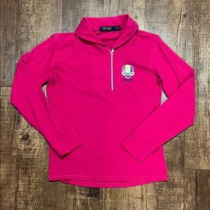 Ralph Lauren Polo Golf | Women’s Pink Longsleeve Golf Top | Size Small